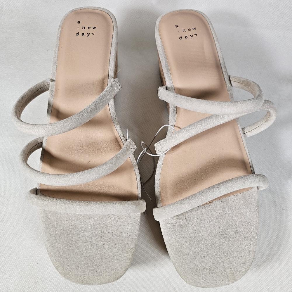 A New Day Cream Arrie  Sandals